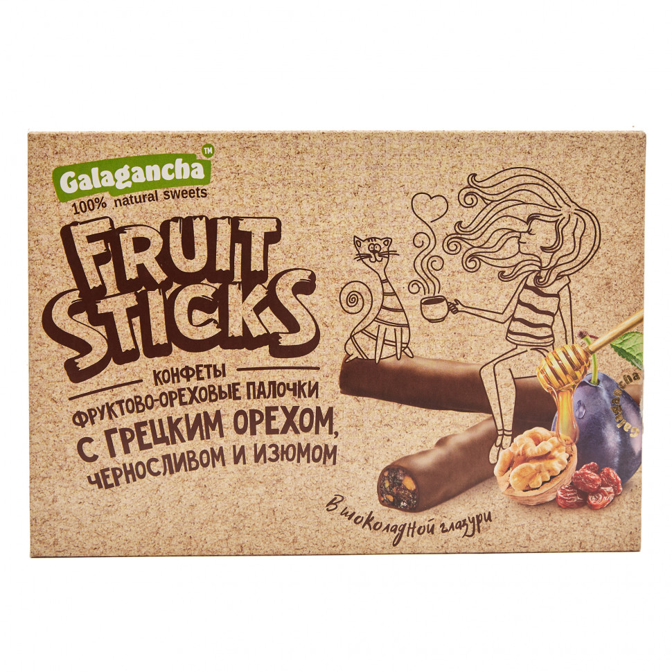  Берестов КРАФТ Fruit Stiсks с черносливом и грецким орехом, 175г в Сатке