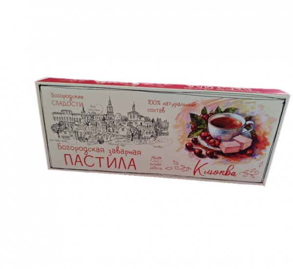 №1 Пастила заварная "Клюква", 250г в Сатке