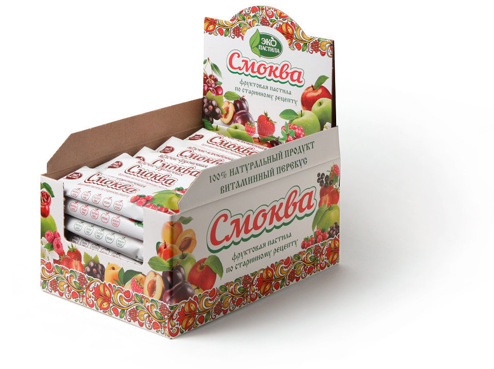  Смоква Яблочно-клюквенная (блок 30шт по 30г) в Сатке